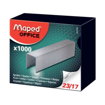 AGRAFES 23/17 BOITE DE 1000 PIECES "MAPED" REF: 323705