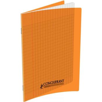 CAHIER PIQURE 17cmx22cm 96 PAGES 90g "CONQUERANT "