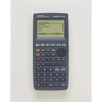 CALCULATRICE SCIENTIFIQUE GRAPHIQUE "CASIO" REF: ALGEBRAFX2.0PLUS