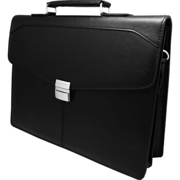 CARTABLE ADMINISTRATIF NOIR "TECHNO" REF: 4234