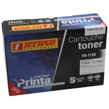 CARTOUCHE DE TONER COMPATIBLE PRINTA TK1120 NOIR "TECHNO" REF: 6611