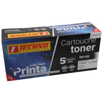 CARTOUCHE DE TONER COMPATIBLE PRINTA TK1150 NOIR "TECHNO" REF: 6610