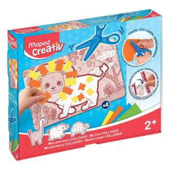 EARLY AGE COUPE & COLLE CREATIV BOITE EN CARTON "MAPED" REF: 907040