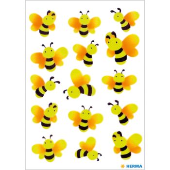 ETIQUETTES MAGIC ABEILLES FLUOS "HERMA" REF: 6038