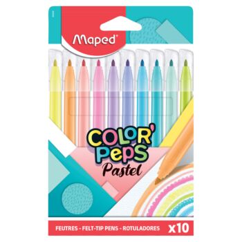 FEUTRES PASTEL 10 PCS "MAPED" REF: 845469