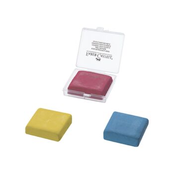 GOMME MIE DE PAIN JAUNE ROUGE BLEU "FABER CASTELL" REF: 127321