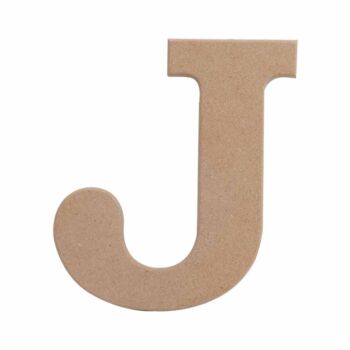 LETTRE " J " EN BOIS "TECHNO" REF: 6379