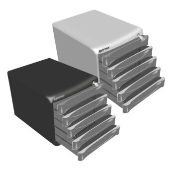 MODULE DE CLASSEMENT DE 05 TIROIRS TECHNO