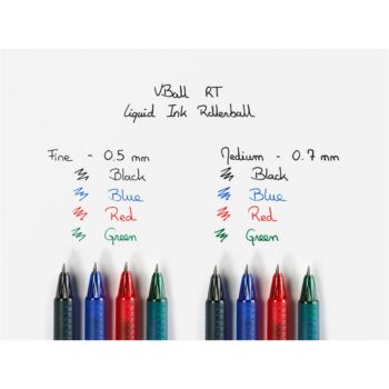 STYLO ROLLER RETRACTABLE ENCRE LIQUIDE V-BALL 0.7mm "PILOT"